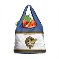 Italy Friuli-Venezia Giulia Grocery Bag Golden Eagle With Baroque Patterns