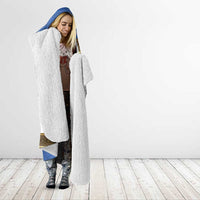 Italy Friuli-Venezia Giulia Hooded Blanket Golden Eagle With Baroque Patterns