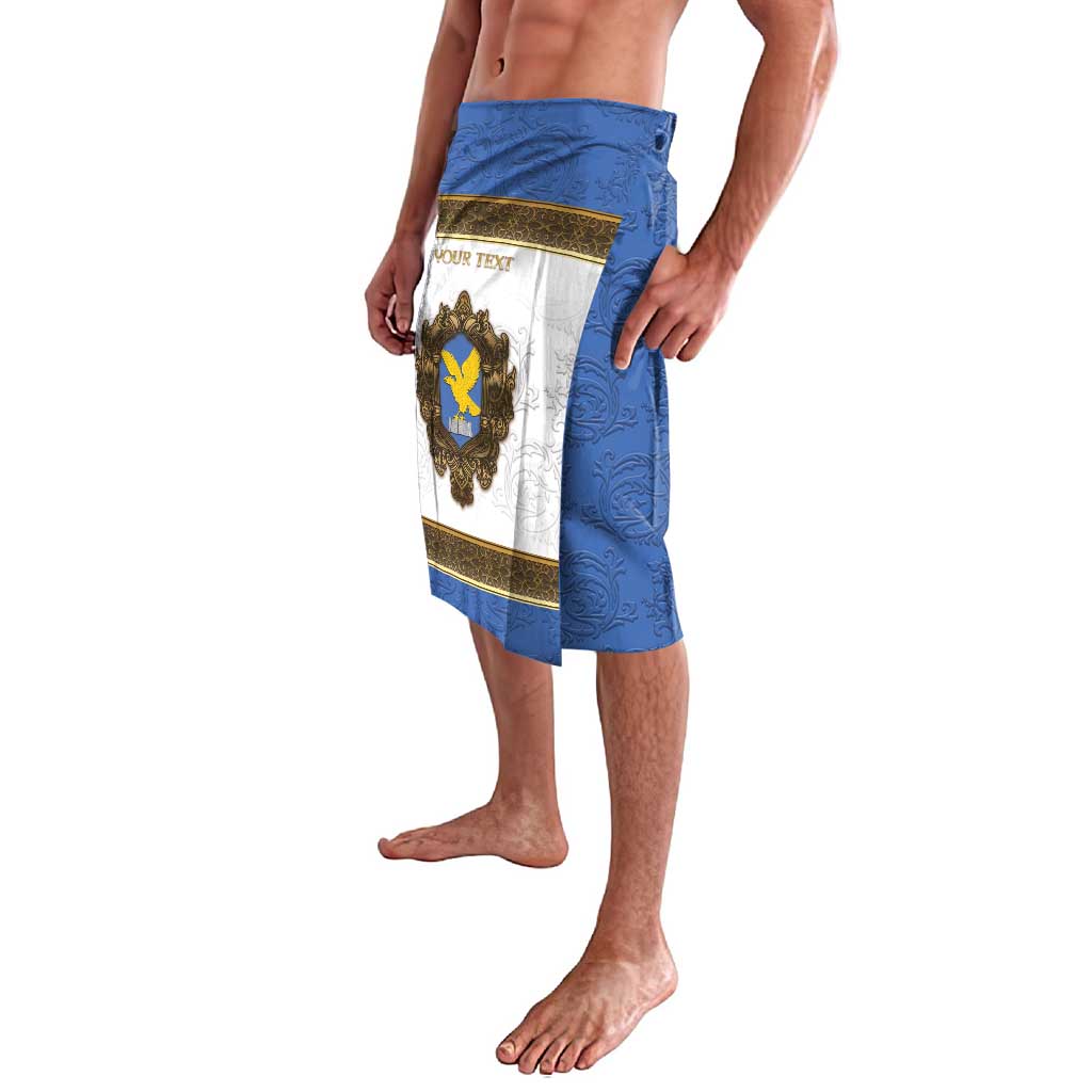 Personalized Italy Friuli-Venezia Giulia Lavalava Golden Eagle With Baroque Patterns