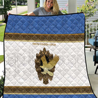 Italy Friuli-Venezia Giulia Quilt Golden Eagle With Baroque Patterns