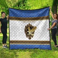 Italy Friuli-Venezia Giulia Quilt Golden Eagle With Baroque Patterns