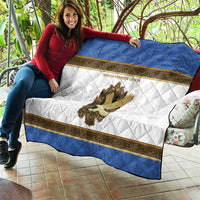 Italy Friuli-Venezia Giulia Quilt Golden Eagle With Baroque Patterns