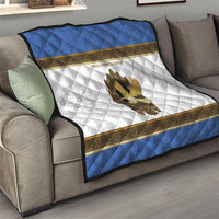 Italy Friuli-Venezia Giulia Quilt Golden Eagle With Baroque Patterns