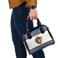 Italy Friuli-Venezia Giulia Shoulder Handbag Golden Eagle With Baroque Patterns