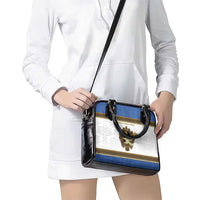 Italy Friuli-Venezia Giulia Shoulder Handbag Golden Eagle With Baroque Patterns