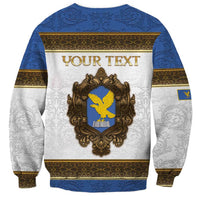 Personalized Italy Friuli-Venezia Giulia Sweatshirt Golden Eagle With Baroque Patterns