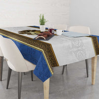 Italy Friuli-Venezia Giulia Tablecloth Golden Eagle With Baroque Patterns