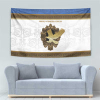 Italy Friuli-Venezia Giulia Tapestry Golden Eagle With Baroque Patterns