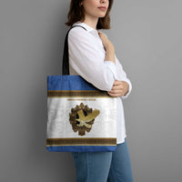 Italy Friuli-Venezia Giulia Tote Bag Golden Eagle With Baroque Patterns