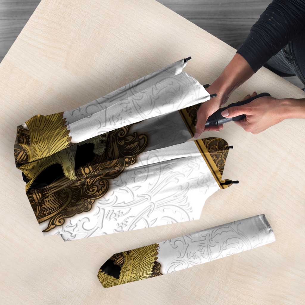 Italy Friuli-Venezia Giulia Umbrella Golden Eagle With Baroque Patterns