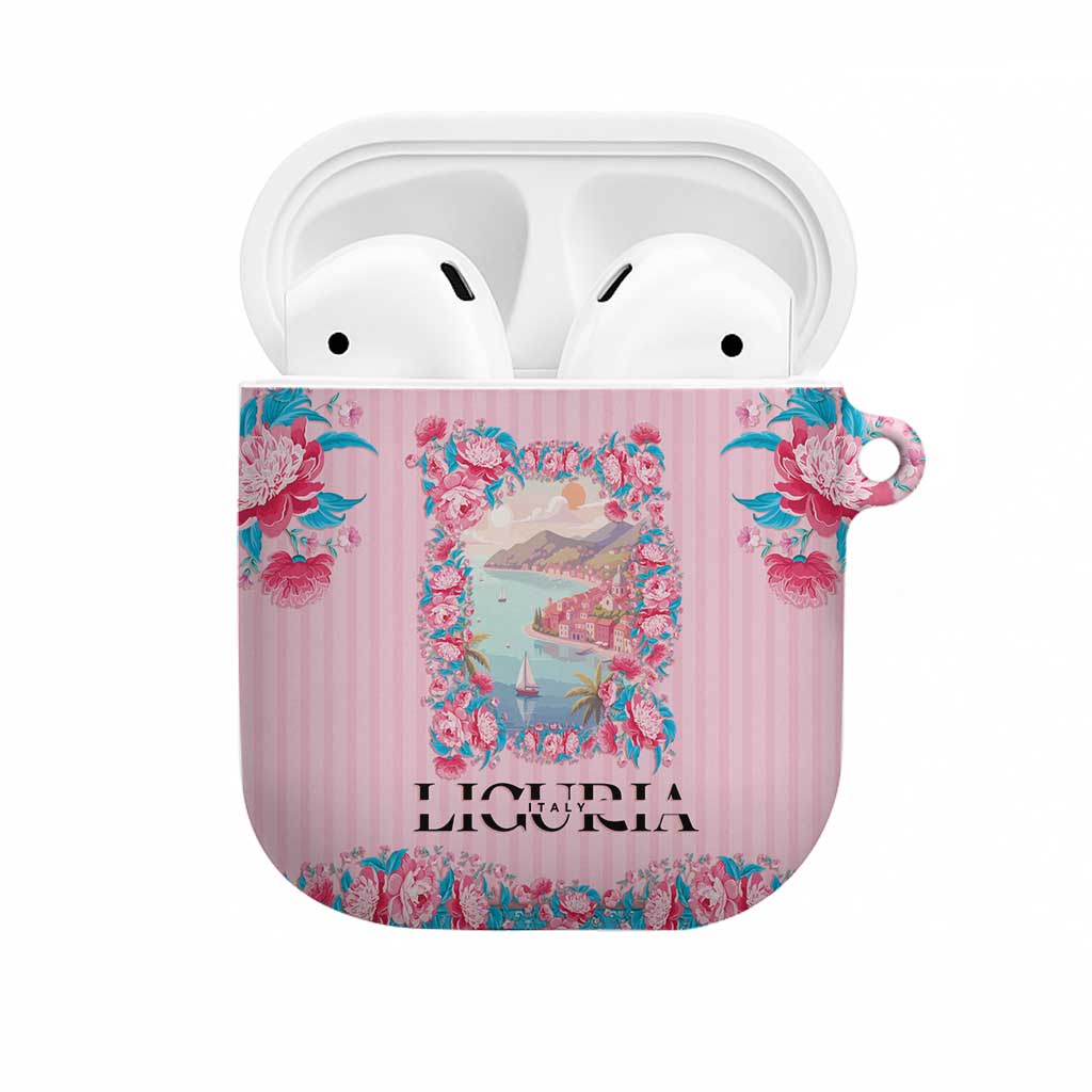 Italy Liguria AirPods Case Carnation Flowers Of The Riviera