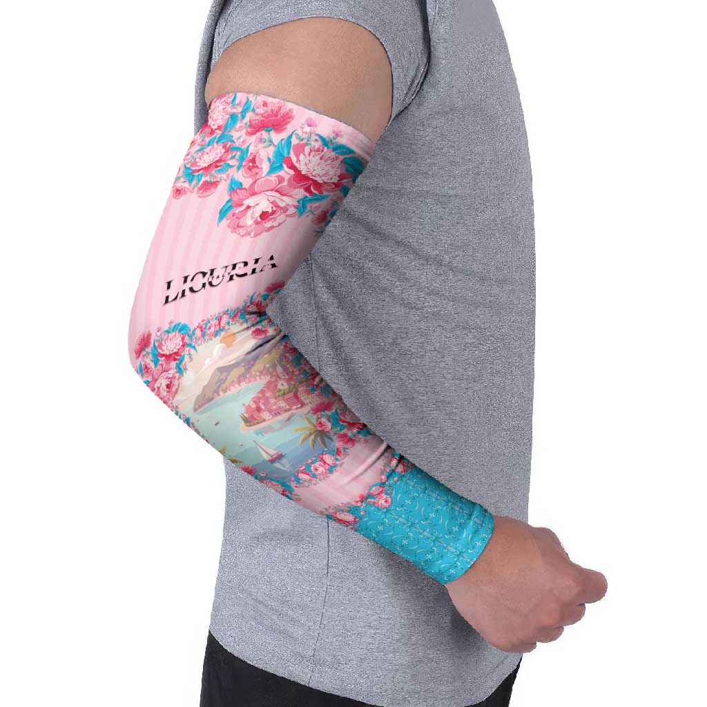 Personalized Italy Liguria Arm Sleeves Carnation Flowers Of The Riviera