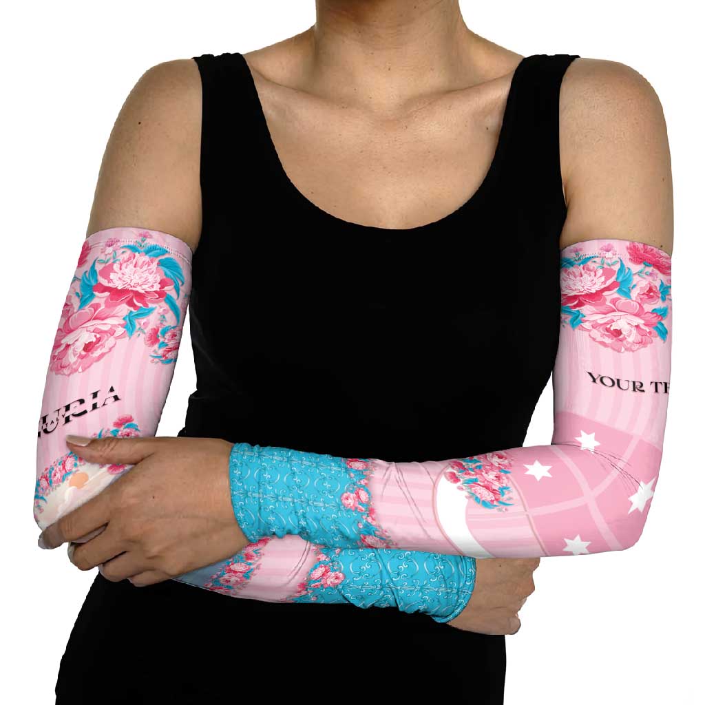 Personalized Italy Liguria Arm Sleeves Carnation Flowers Of The Riviera