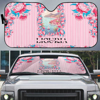 Italy Liguria Auto Sun Shade Carnation Flowers Of The Riviera