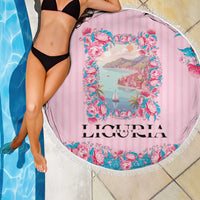 Italy Liguria Beach Blanket Carnation Flowers Of The Riviera