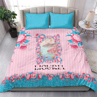 Italy Liguria Bedding Set Carnation Flowers Of The Riviera