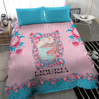 Italy Liguria Bedding Set Carnation Flowers Of The Riviera