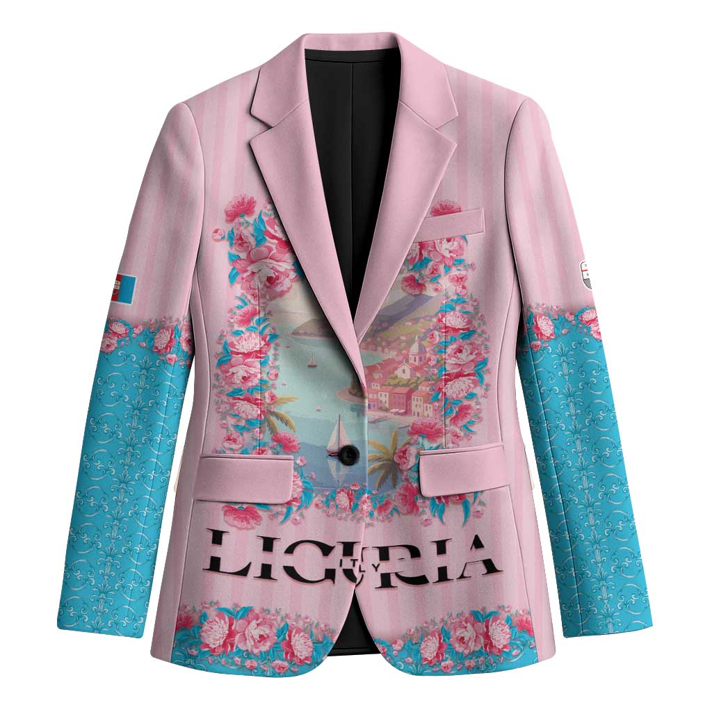 Personalized Italy Liguria Blazer Carnation Flowers Of The Riviera