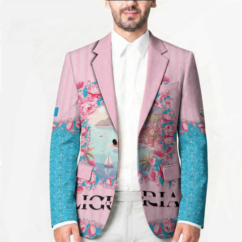 Personalized Italy Liguria Blazer Carnation Flowers Of The Riviera