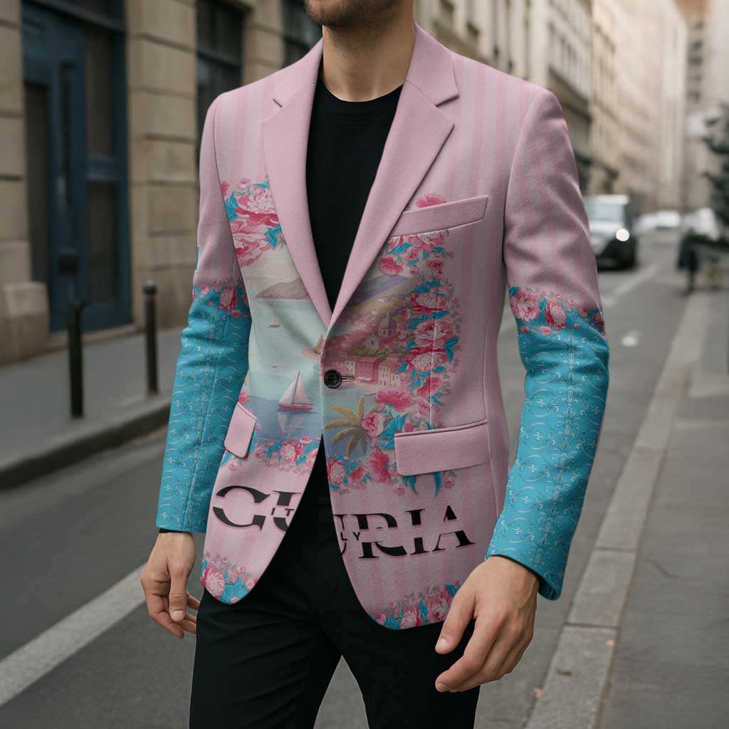 Personalized Italy Liguria Blazer Carnation Flowers Of The Riviera