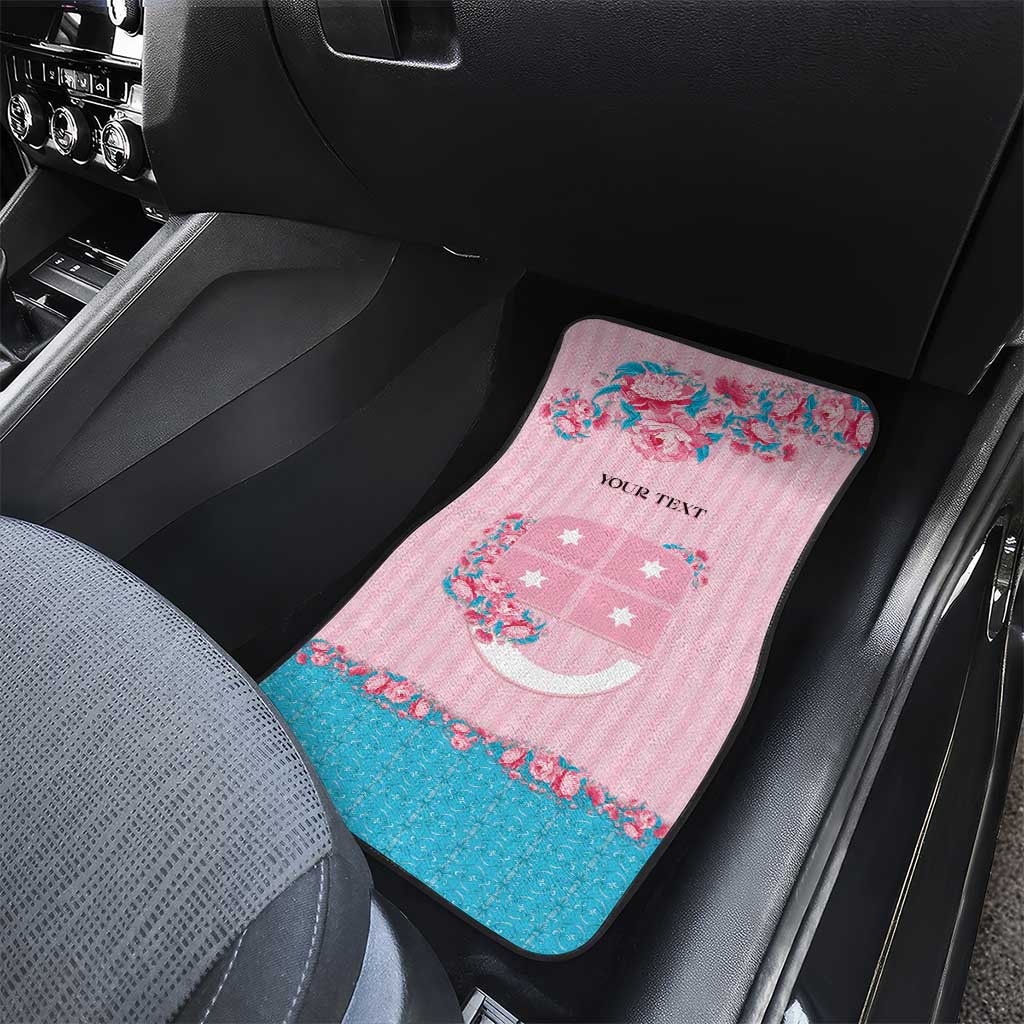 Personalized Italy Liguria Car Mats Carnation Flowers Of The Riviera