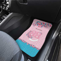 Personalized Italy Liguria Car Mats Carnation Flowers Of The Riviera