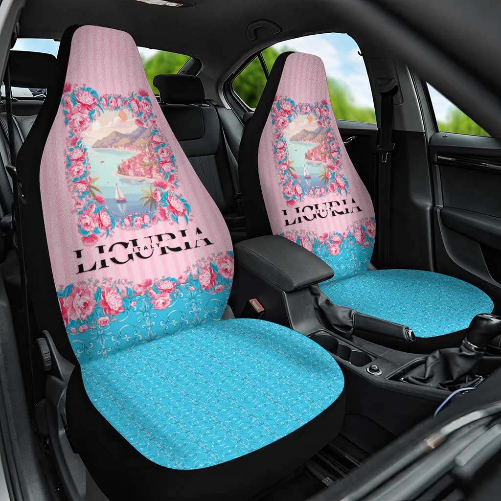 Italy Liguria Car Seat Cover Carnation Flowers Of The Riviera