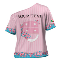Personalized Italy Liguria Cross Shoulder Shirt Carnation Flowers Of The Riviera