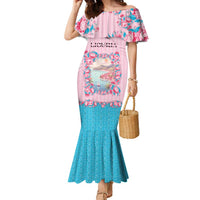 Personalized Italy Liguria Family Matching Mermaid Dress and Hawaiian Shirt Carnation Flowers Of The Riviera