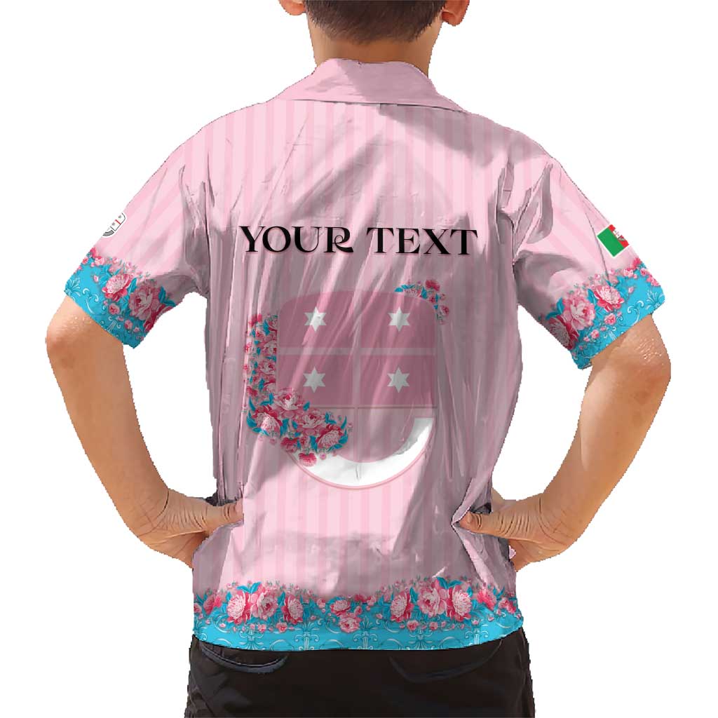 Personalized Italy Liguria Family Matching Off The Shoulder Long Sleeve Dress and Hawaiian Shirt Carnation Flowers Of The Riviera