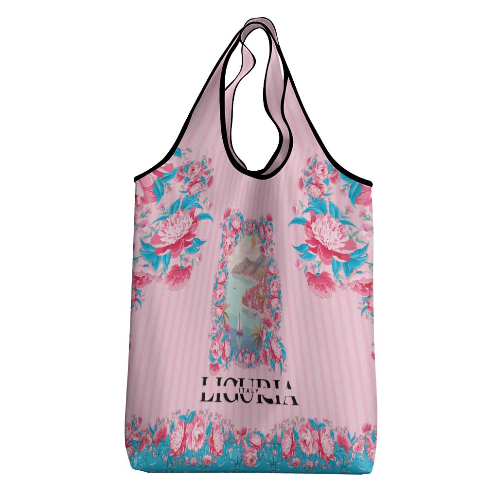 Italy Liguria Grocery Bag Carnation Flowers Of The Riviera