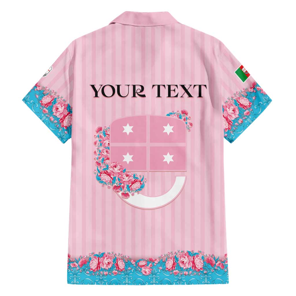 Personalized Italy Liguria Hawaiian Shirt Carnation Flowers Of The Riviera