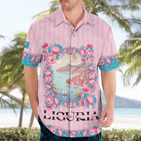 Personalized Italy Liguria Hawaiian Shirt Carnation Flowers Of The Riviera