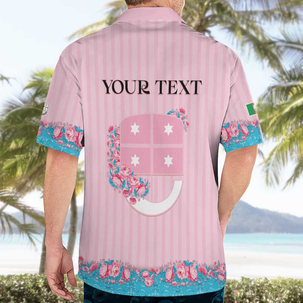 Personalized Italy Liguria Hawaiian Shirt Carnation Flowers Of The Riviera