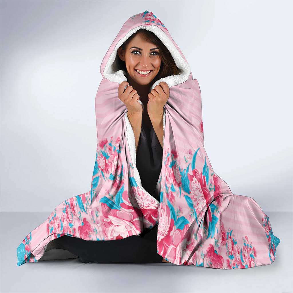 Italy Liguria Hooded Blanket Carnation Flowers Of The Riviera
