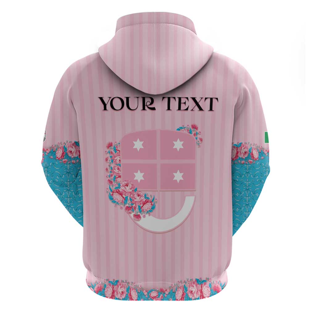 Personalized Italy Liguria Hoodie Carnation Flowers Of The Riviera
