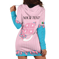 Personalized Italy Liguria Hoodie Dress Carnation Flowers Of The Riviera
