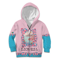 Personalized Italy Liguria Kid Hoodie Carnation Flowers Of The Riviera