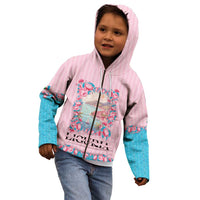 Personalized Italy Liguria Kid Hoodie Carnation Flowers Of The Riviera