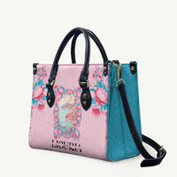 Italy Liguria Leather Bag Carnation Flowers Of The Riviera