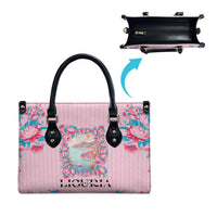 Italy Liguria Leather Bag Carnation Flowers Of The Riviera