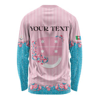 Personalized Italy Liguria Long Sleeve Shirt Carnation Flowers Of The Riviera