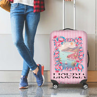 Italy Liguria Luggage Cover Carnation Flowers Of The Riviera