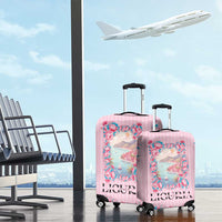 Italy Liguria Luggage Cover Carnation Flowers Of The Riviera