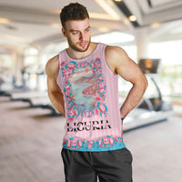 Personalized Italy Liguria Men Tank Top Carnation Flowers Of The Riviera
