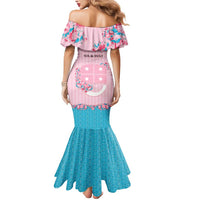Personalized Italy Liguria Mermaid Dress Carnation Flowers Of The Riviera