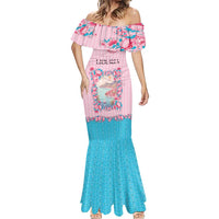 Personalized Italy Liguria Mermaid Dress Carnation Flowers Of The Riviera