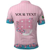 Personalized Italy Liguria Polo Shirt Carnation Flowers Of The Riviera