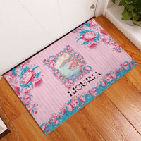 Italy Liguria Rubber Doormat Carnation Flowers Of The Riviera