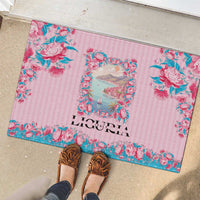 Italy Liguria Rubber Doormat Carnation Flowers Of The Riviera